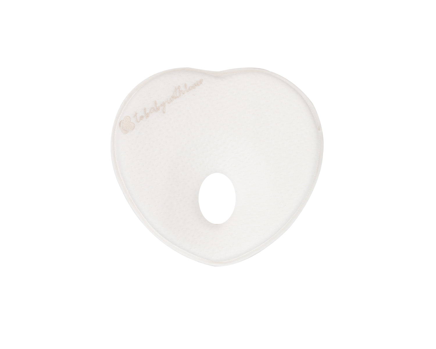 Almofada ergonómica de espuma viscoelástica Heart Airknit (branca)