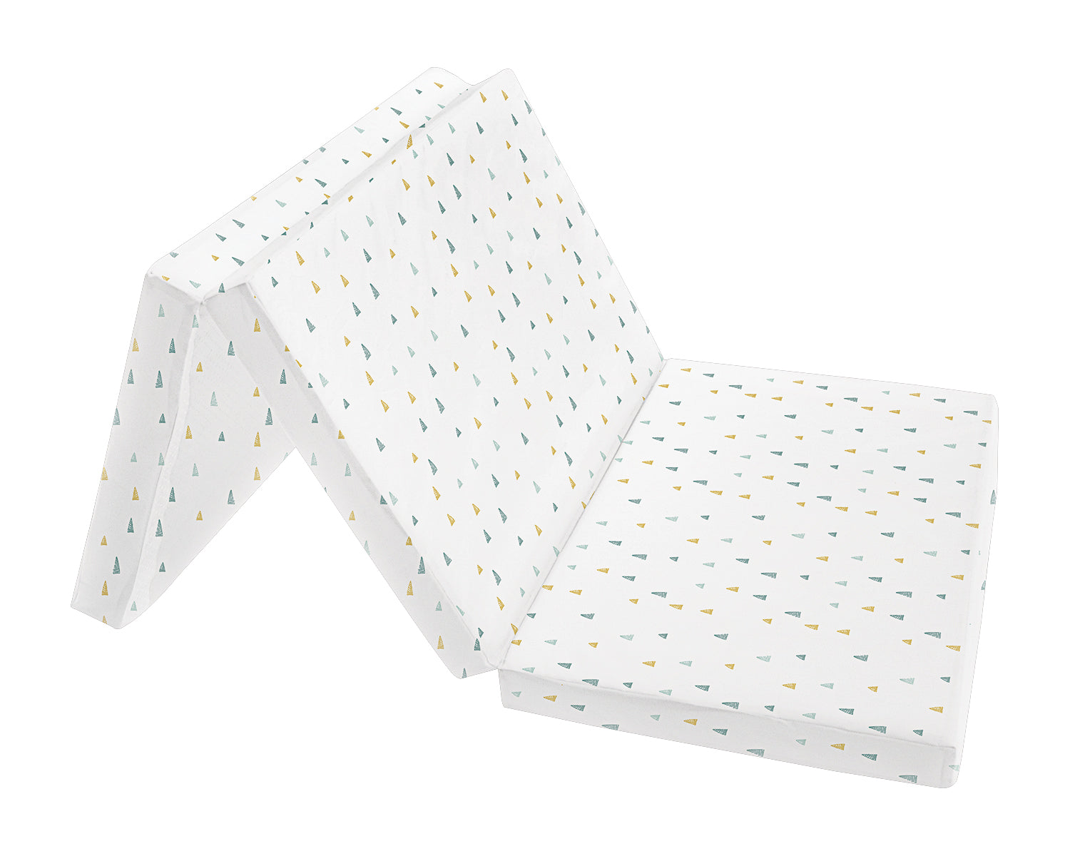 Colchão dobrável 60/120/5 cm Triângulos