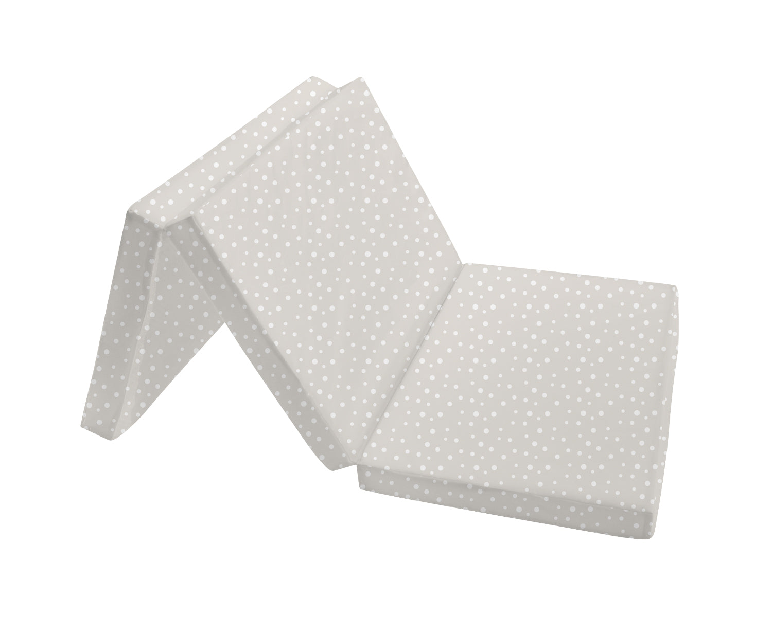 Colchão dobrável 60/120/5 cm Dots Bege