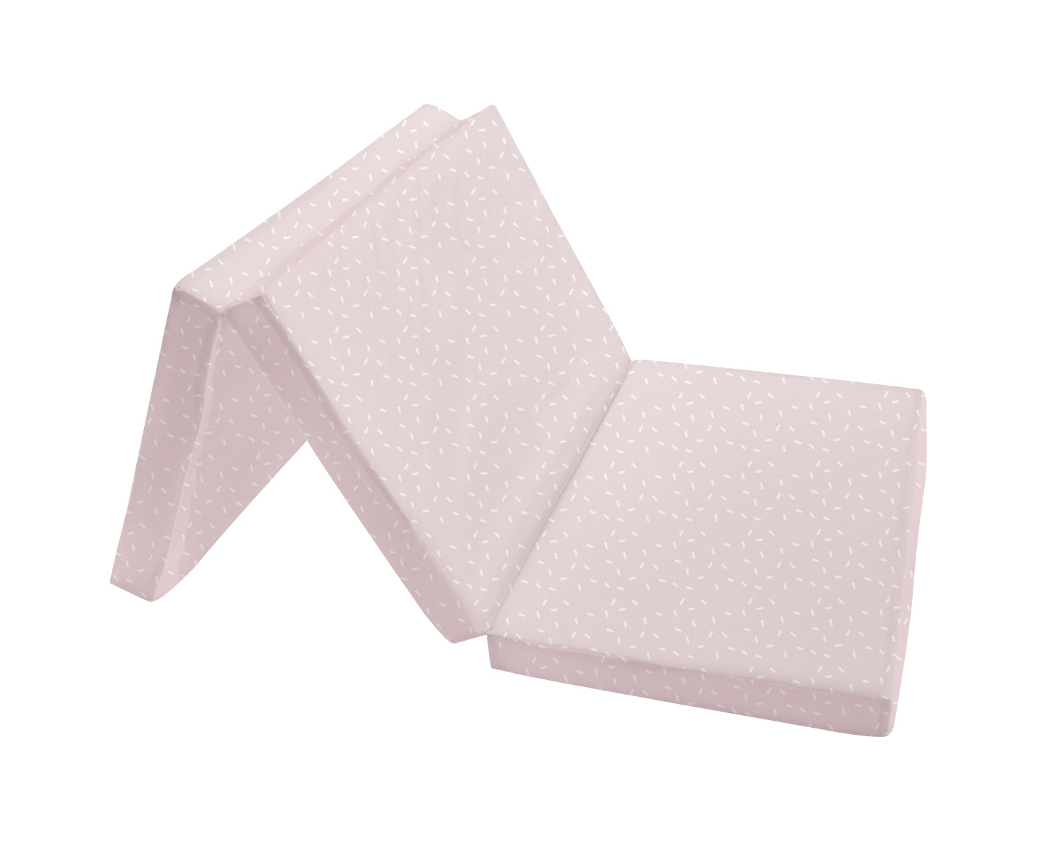 Colchão dobrável 60/120/5 cm Rosa Confetti