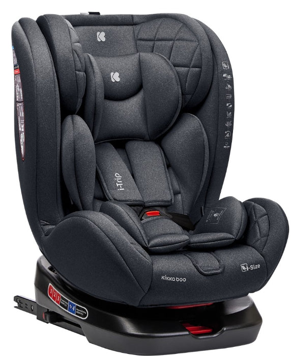 Cadeira auto i-Size 40-150cm Kikka Boo i-Trip Grey