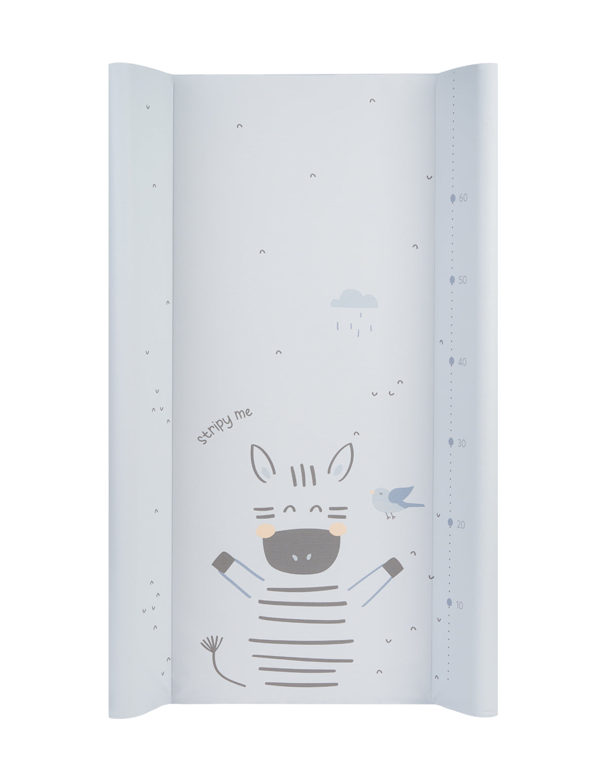 Muda fraldas Stripy Friends 50x80cm em PVC macio