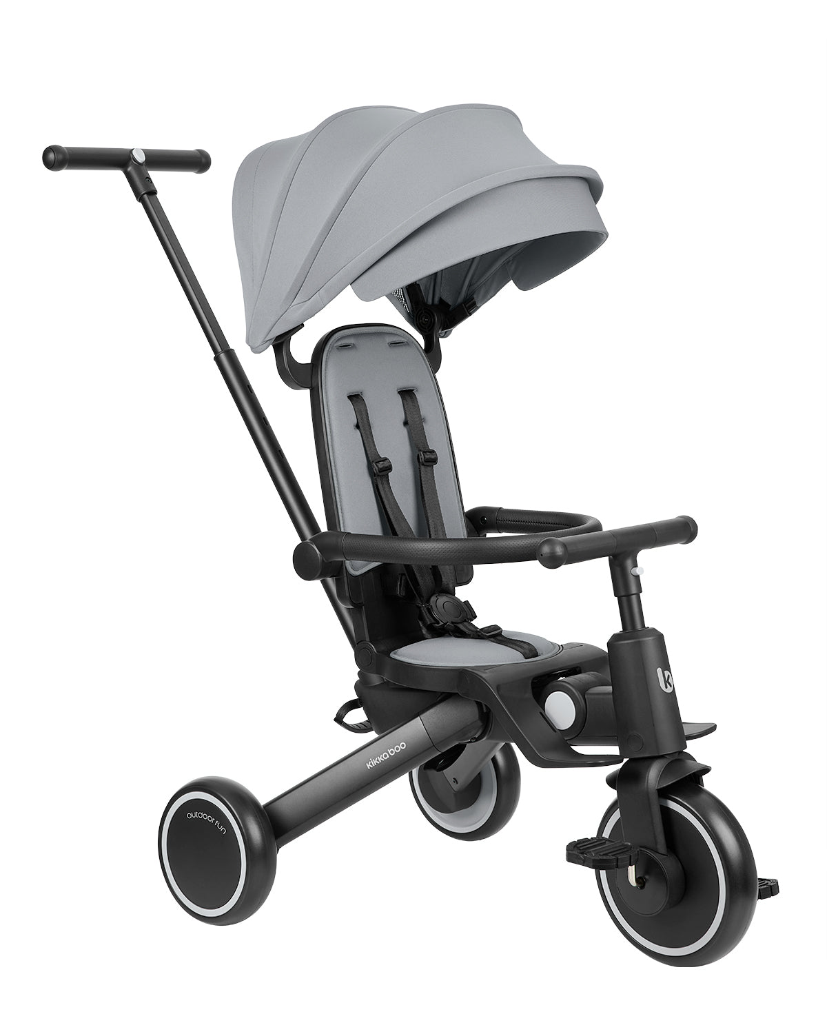 Triciclo Trix 2 8 em 1 Cinza