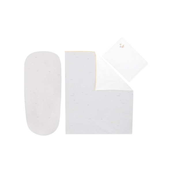 Kikkaboo Conjunto de Cama para Berço Seally Me de 6 Peças