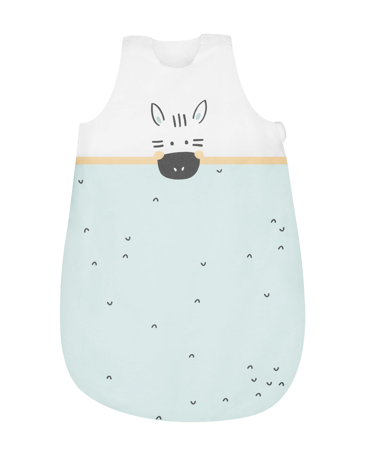 Saco de dormir de verão Stripy Friends 0-6m