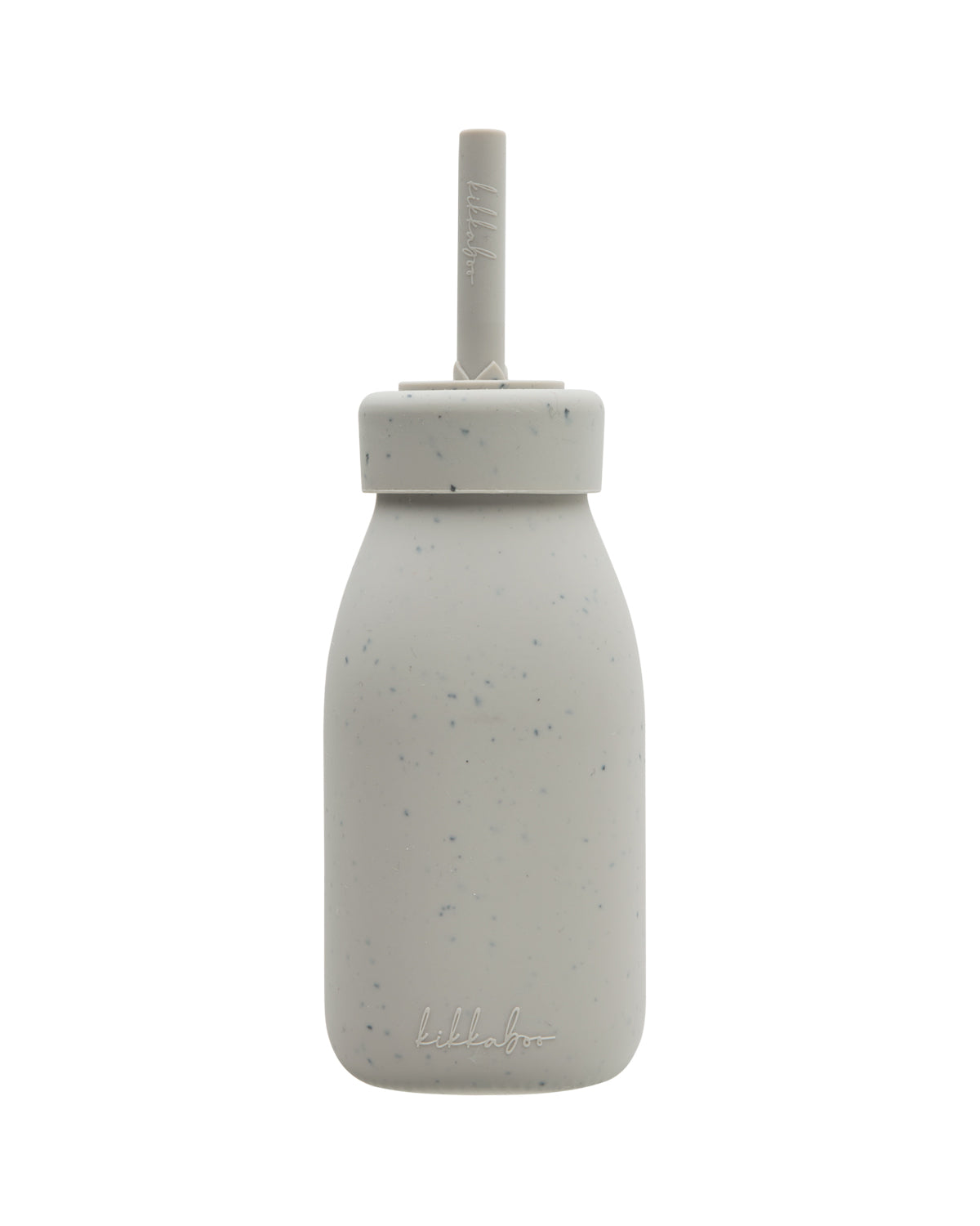 Biberão de silicone Platinum Sand com palhinha