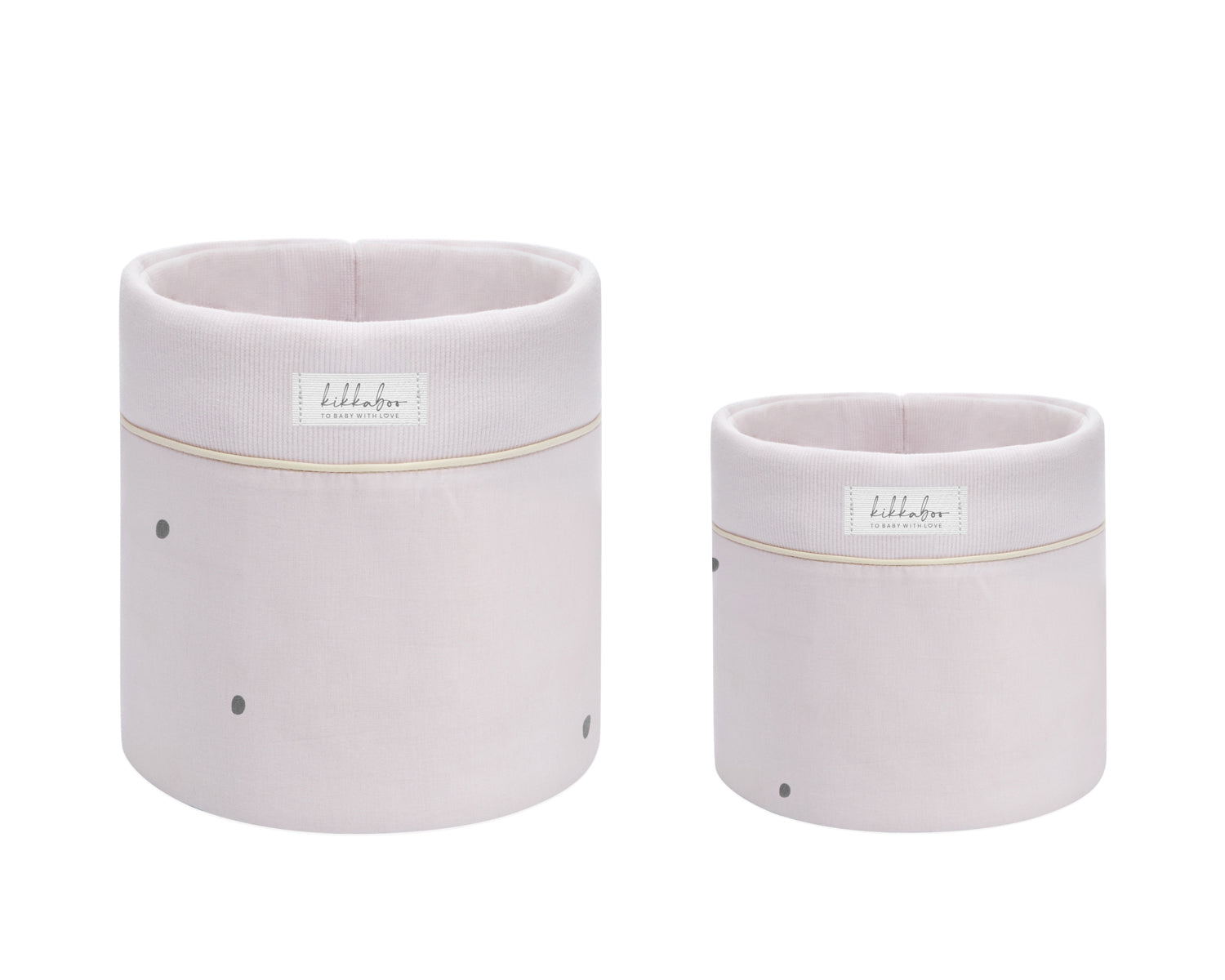 Conjunto de 2 cestos de berçário - abraçadeiras de sebes de 18 cm e 14 cm