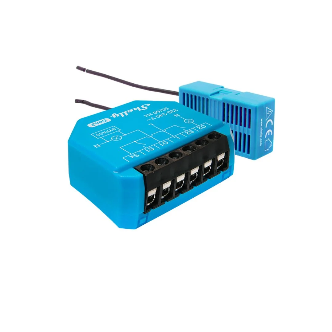 Shelly 2L Gen3 - Módulo interruptor para automação Wi-Fi 2 canais Sem Neutro - S2LG3