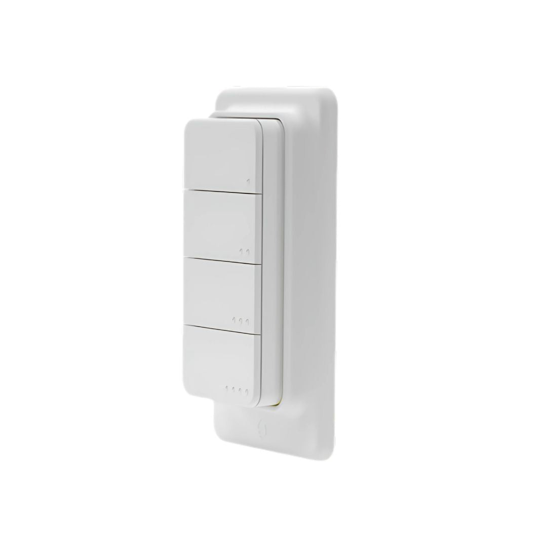 Shelly BLU RC Button 4 Comando Ativador de Cenários de 4 Botões Bluetooth