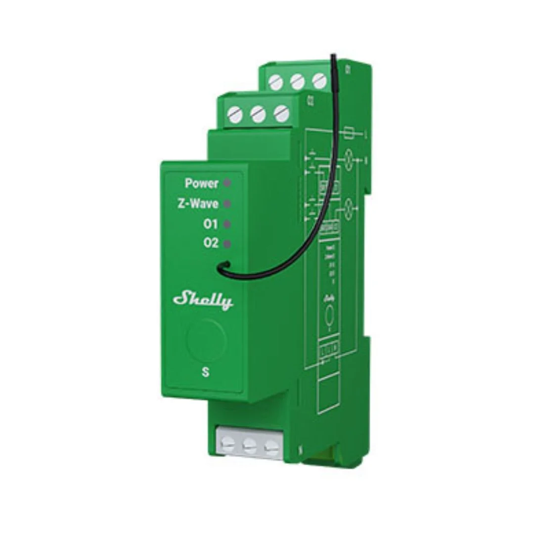 Shelly Qubino Wave PRO Dimmer 1PM - Shelly Z-Wave 1 PM