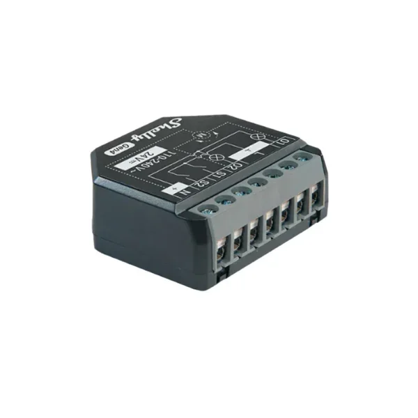 Shelly 2PM Gen4 - Módulo Inteligente de Relé Duplo Wi-Fi c/ controle de estores elétricos e medição de energia