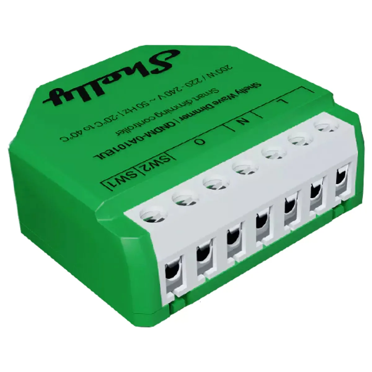 Shelly Dimmer Inteligente Z-Wave Plus LR 200W p/ Iluminação - Shelly Wave Dimmer LR
