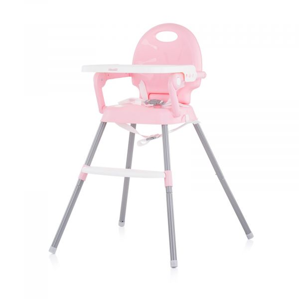 Chipolino Cadeira de Refeição Convertível 3 em 1 Bon Bon Pink