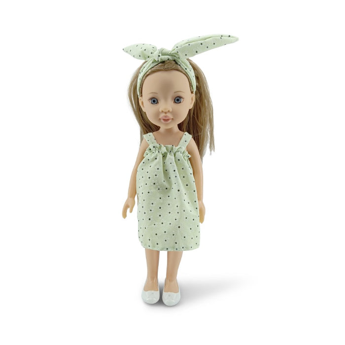 Boneca Moni Pretty Doll Yellow 33 cm
