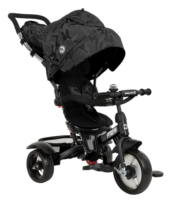 Triciclo Makani Alonsy Camouflage Negro