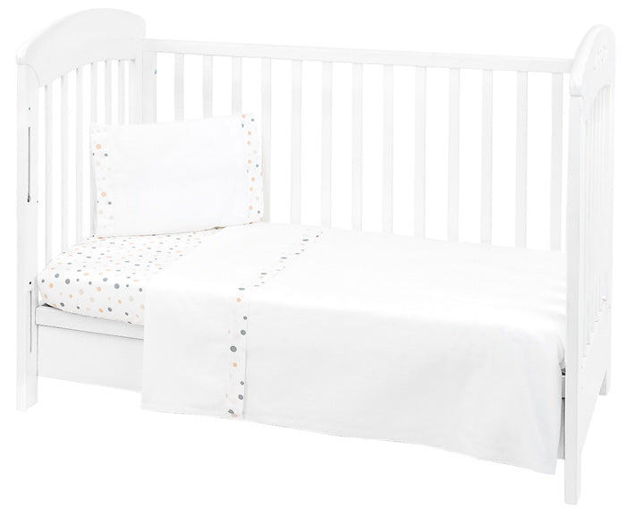 Conjunto jogo de cama 3pçs 60x120cm Kikka Boo My Teddy