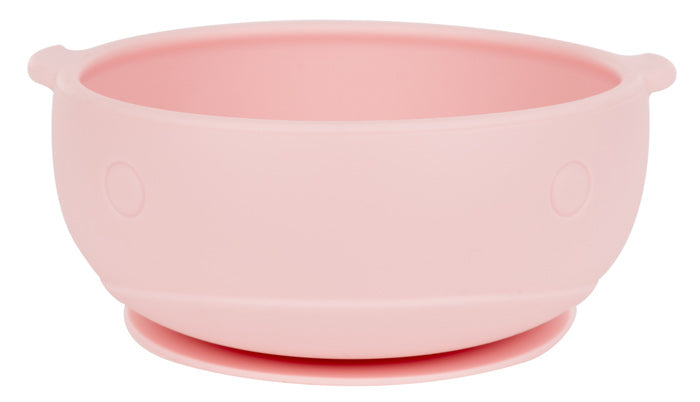 Tigela de silicone Kikka Boo Whale Rosa