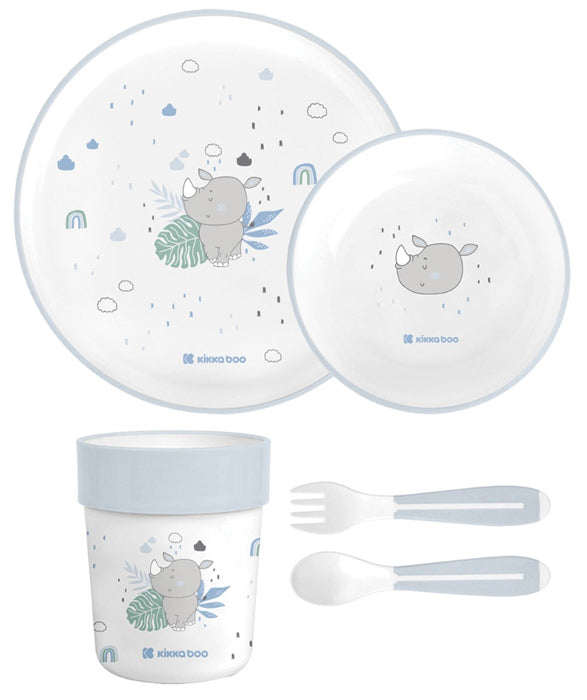 Conjunto refeição de PP Kikka Boo Savanna