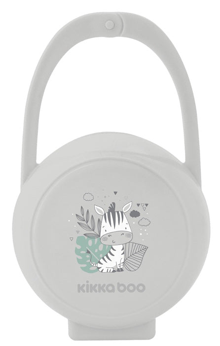 Caixa porta chupeta Kikka Boo Savanna Gris