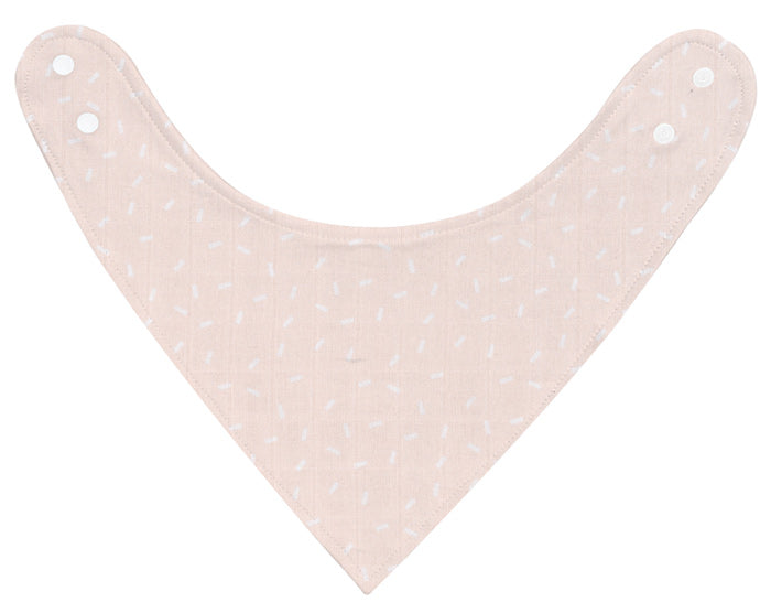 Babete musselina Kikka Boo Confetti Rosa