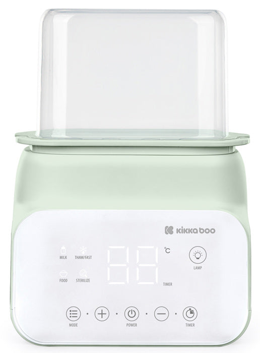 Aquecedor duplo para biberões 4 em 1 Kikka Boo Handy Menta