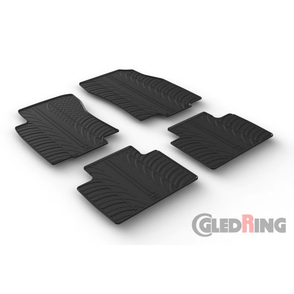 GledRing Tapetes para Renault Koleos Ii (autom tico), 2017 - - T0030