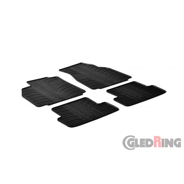 GledRing Tapetes para Renault Megane Ii, 2002-2008 - T0042