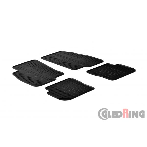 GledRing Tapetes para Fiat Punto Evo, 2010-2014 - T0139