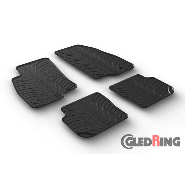 GledRing Tapetes para Fiat Punto (modif.), 2014 - - T0149