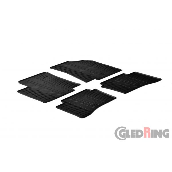 GledRing Tapetes para Kia Rio (hatchback), 2011-2016 - T0236