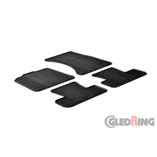 GledRing Tapetes para Audi Q5, 2008-2016 - T0242