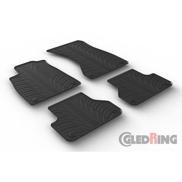 GledRing Tapetes para Audi A4, 2015 - - T0252