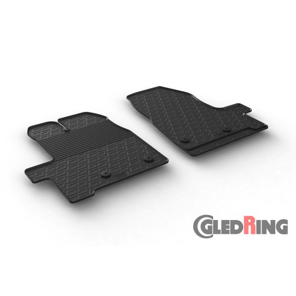 GledRing Tapetes para Ford Transit Furgon/ Kombi 2012-2017 - T0279