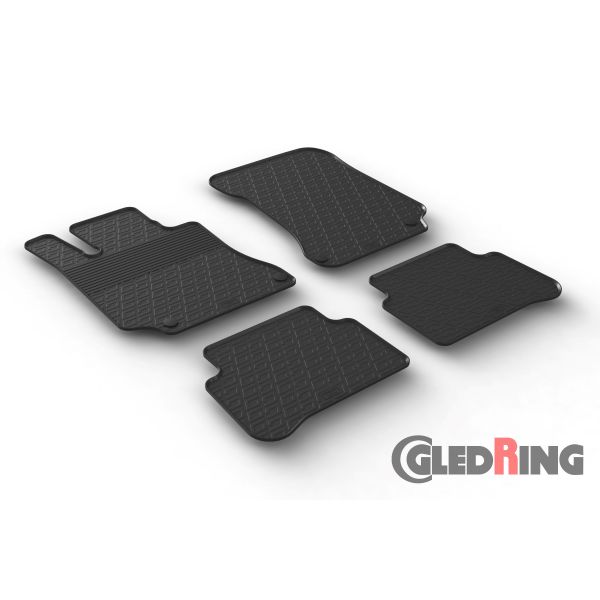 GledRing Tapetes para Mercedes E-class W 212 (modif.), 2014-2016 - T0319