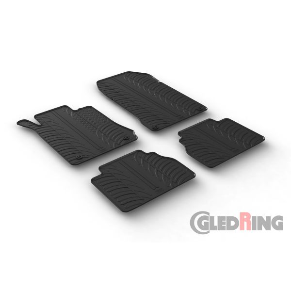 GledRing Tapetes para Mercedes E-class W210 (sedan & Tourer), 1995-2003 - T0506