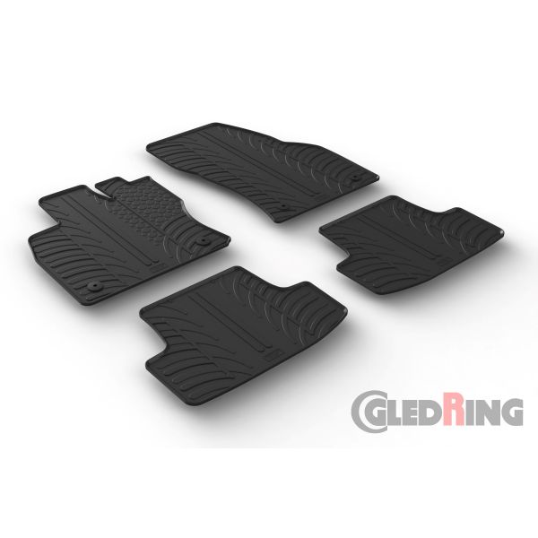 GledRing Tapetes para Volkswagen T-roc Suv, 2017 - - T0649
