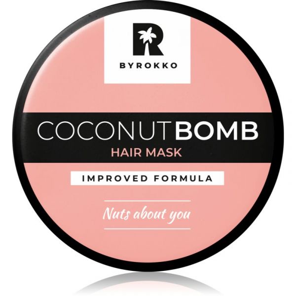 Byrokko Coconut Bomb Máscara Capilar Nutritiva 180 g