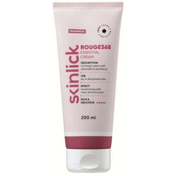 Skinlick Creme Essencial Rouge365 Creme Hidratante 200ml