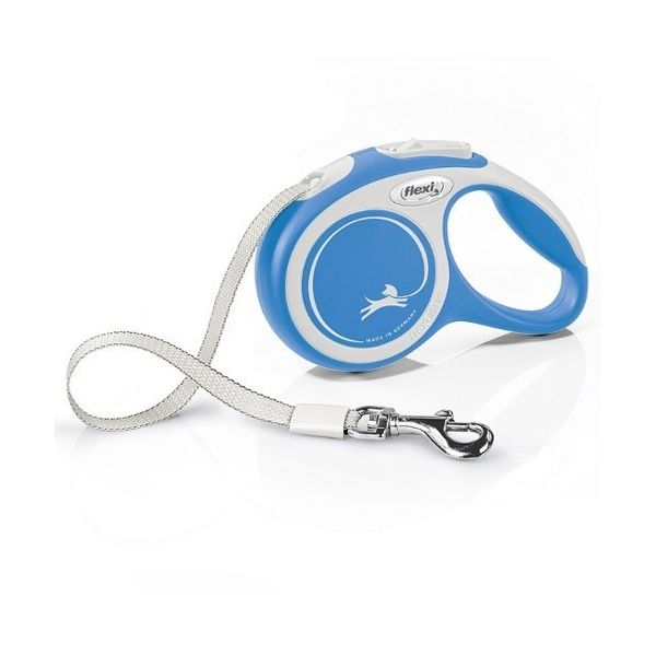 Flexi New Comfort Trela Extensível Fita Azul Pastel L