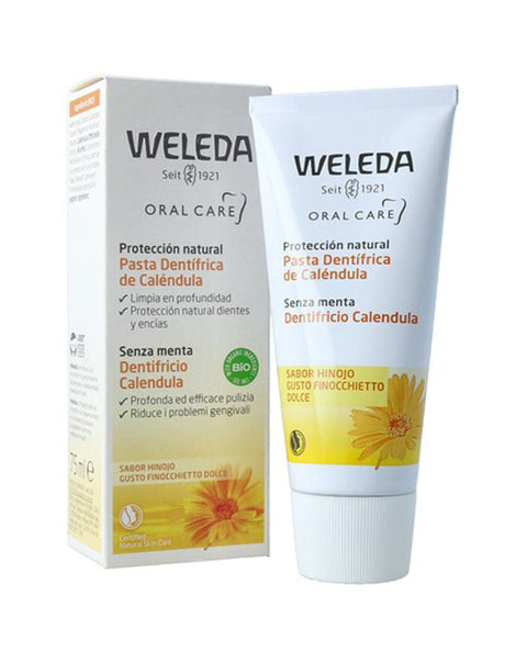 Pasta Dentífrica de Calêndula Bio - 75 ml - Weleda