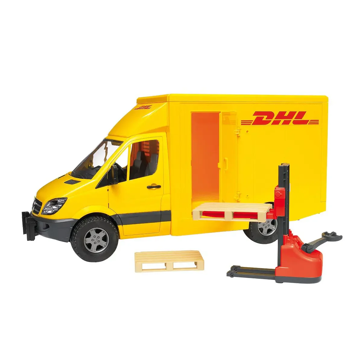 Sprinter DHL com Empilhadora