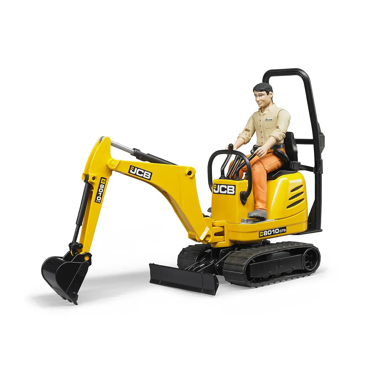 Micro Escavadora JCB 8010 CTS com Trabalhador