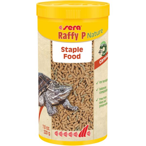 Sera Alimento Tartarugas Raffy P 1000ml/220g