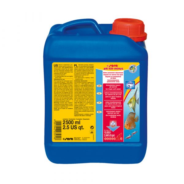 Sera pH/KH Minus 2500ml - 03579