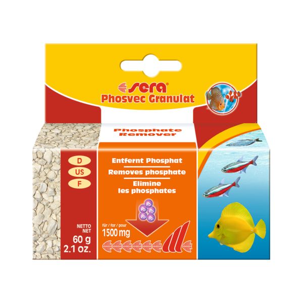 Sera Phosvec Granulat Material Filtrado 500 g