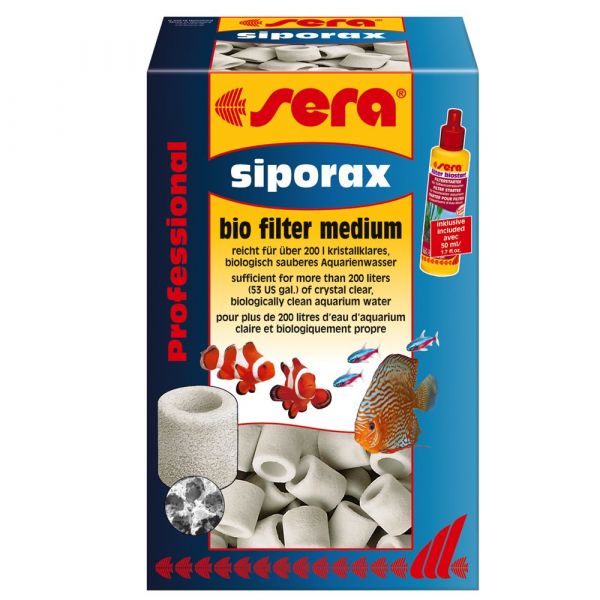 Sera Siporax Meio de Filtragem Biológico 1,000 ml