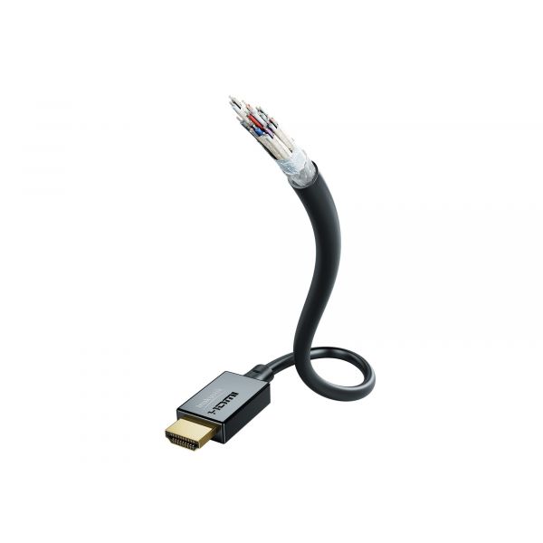 In-akustik Star II Cabo HDMI 2.1 48G Ultra High Speed Ethernet 8K 1,5m Black