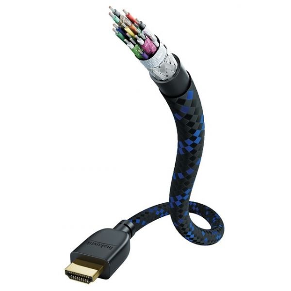 Inakustic Cabo Hdmi 2.1 Macho Para Macho 3m Black