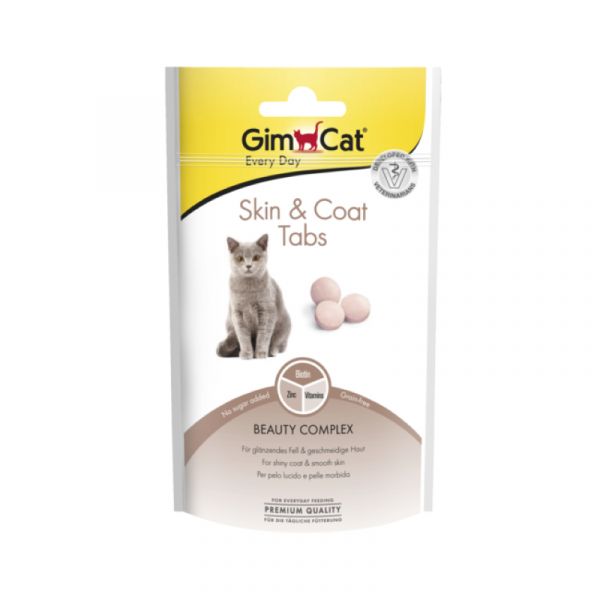 GimCat Skin & Coat Tabs 40g