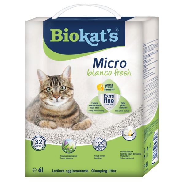 Biokat's Micro Bianco Fresh 6L